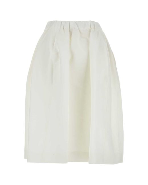 Marni White Skirts