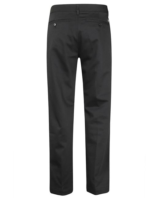 AMI Gray Straight Chino Trousers for men