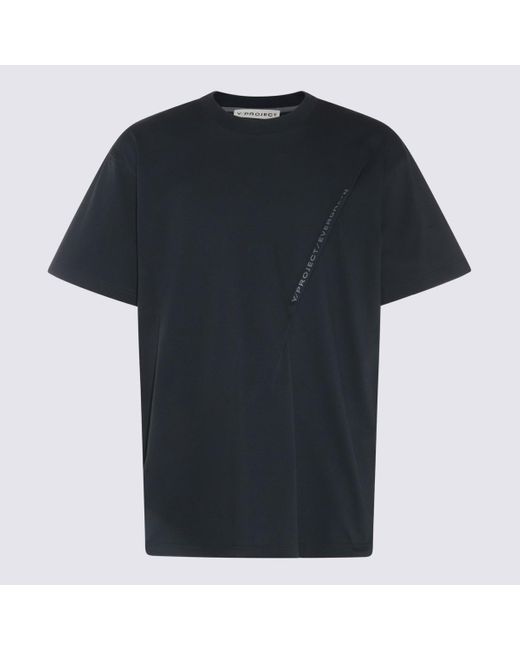 Y. Project Black Cotton T-shirt for men