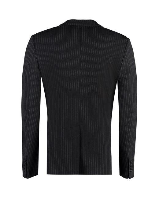Dolce & Gabbana Black Portofino Single-breasted Two-button Jacket for men