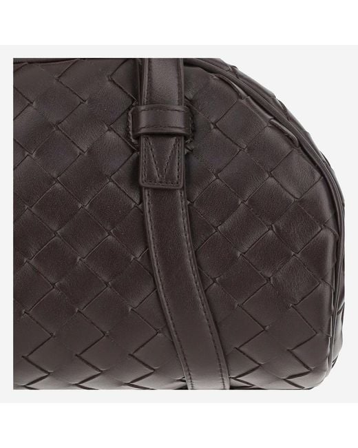 Bottega Veneta Black Woven Handbag Pelle Handbags for men