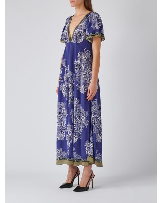 Etro Blue Dress Dress