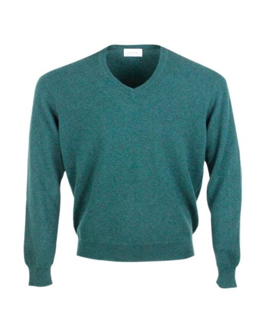 Malo Green Sweaters 100Ws for men