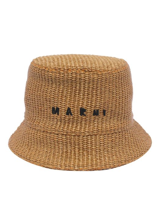 Marni Brown Hats for men
