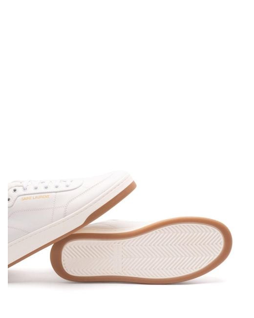 Saint Laurent Pink Sneakers Calf Leather for men