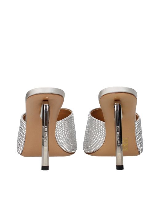 Off-White c/o Virgil Abloh White Off Satin Sandals
