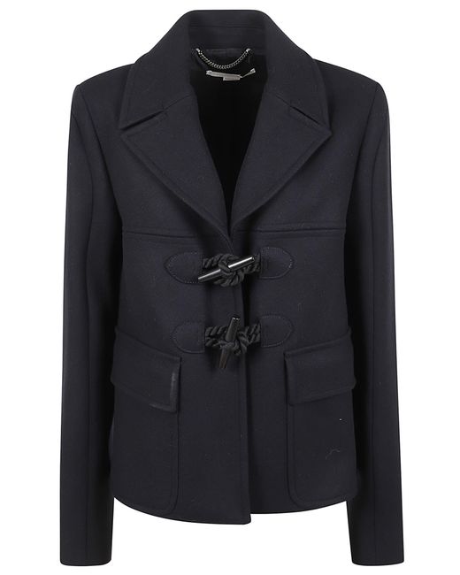 Stella McCartney Black Buckled Short Coat