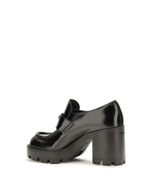 Prada Black Loafer Shoes Loafers