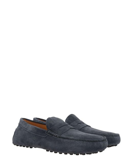 Tod's Blue Gommino Driving Shoes for men