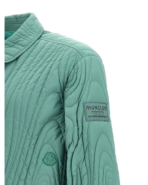 Moncler Genius Green Harter Casual Jackets, Parka