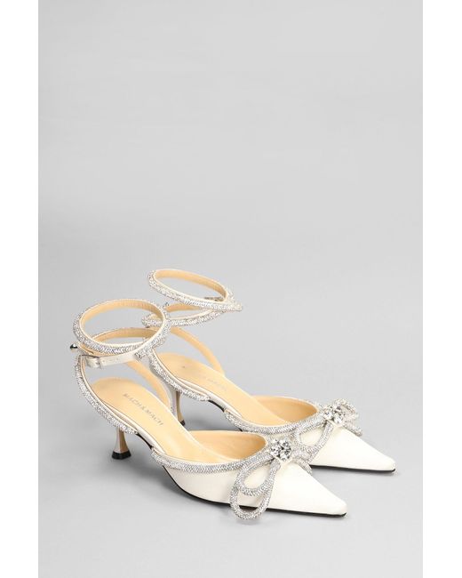 Mach &amp; Mach White Pumps