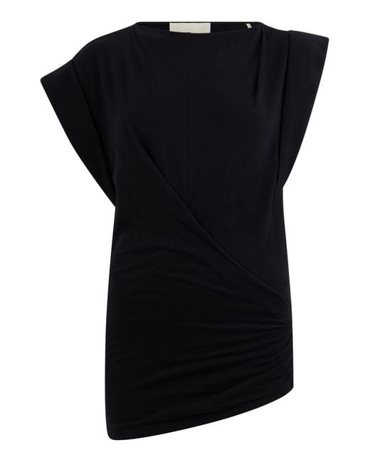 Isabel Marant Black Mini Cotton Dress