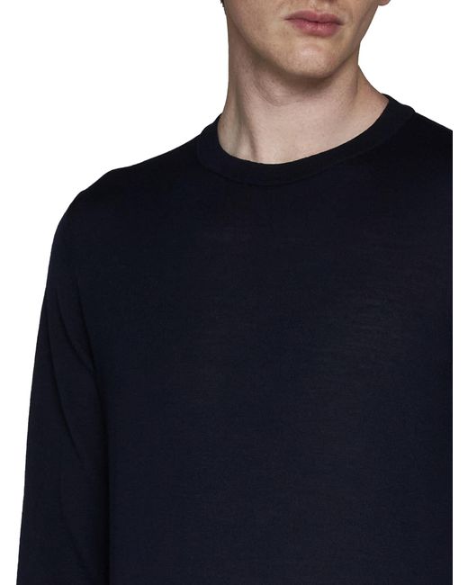 Piacenza Cashmere Blue Sweater for men