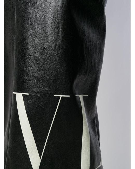 Valentino Black Midi Skirts