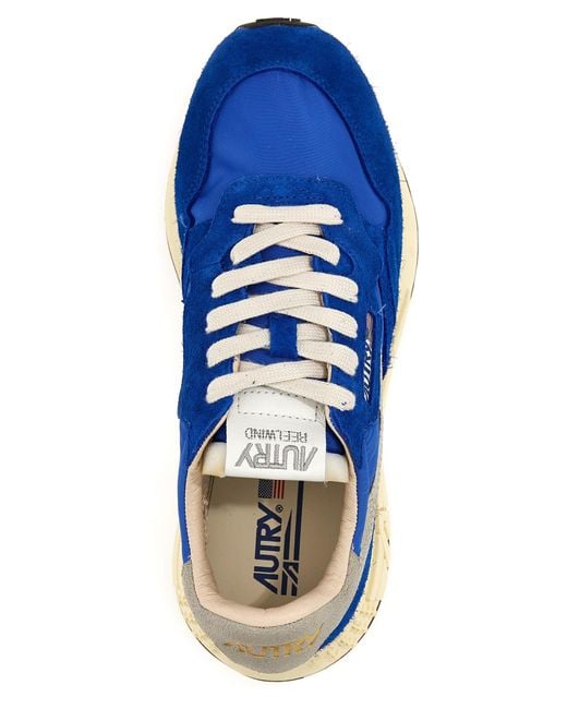 Autry Blue Reelwind Sneakers for men
