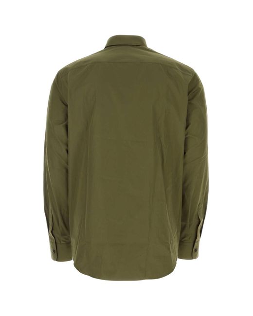 Prada Green Shirts for men