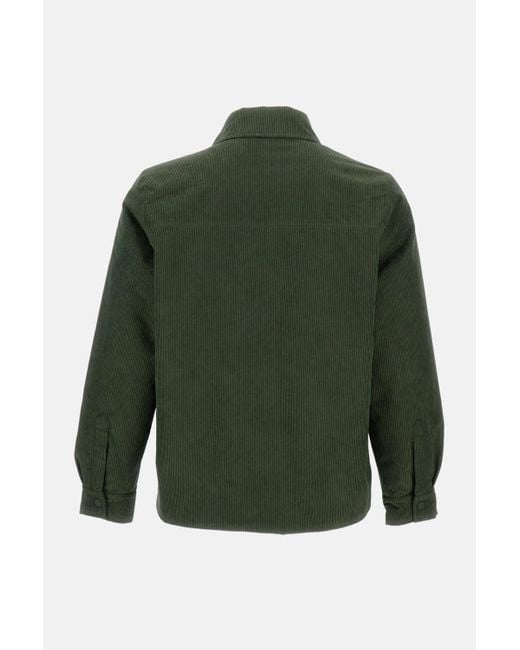 K-Way Green Ribbed Jacket for men
