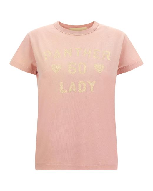 Valentino Garavani Pink Panther Lady T-Shirt Cotton