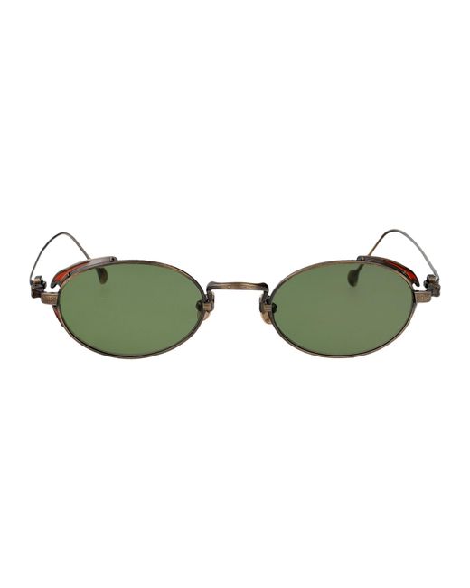 Matsuda Green Metal Sunglasses