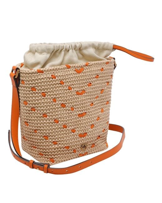 Pinko Orange Bags Polypropylene Polyester