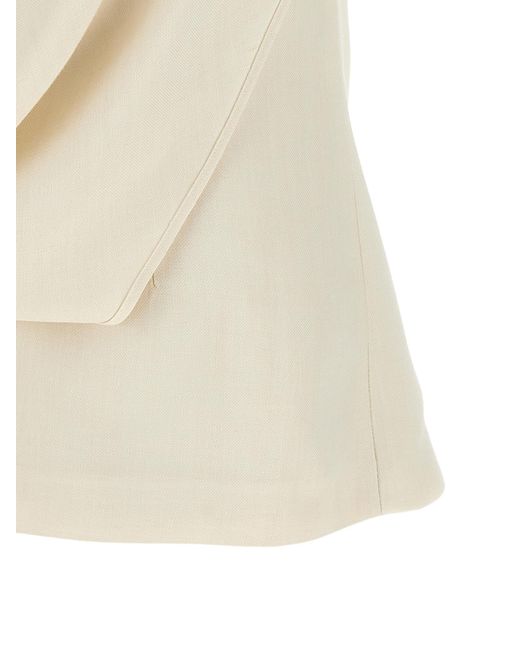 Brunello Cucinelli Natural Viscose Shirt