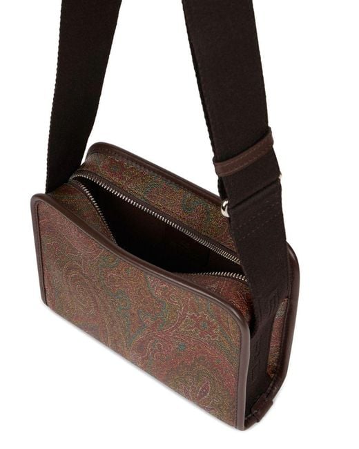 Etro Gray Messenger Bag Arnica Shoulder for men