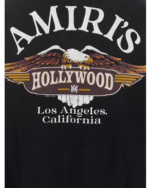 Amiri Black 'Ma Flames' Hoodie for men