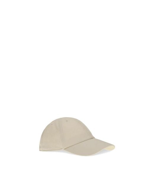 Fendi White Cotton Cap (Baseball Hat) for men