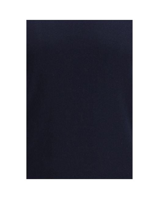 Brunello Cucinelli Blue Cotton Sweatshirt for men