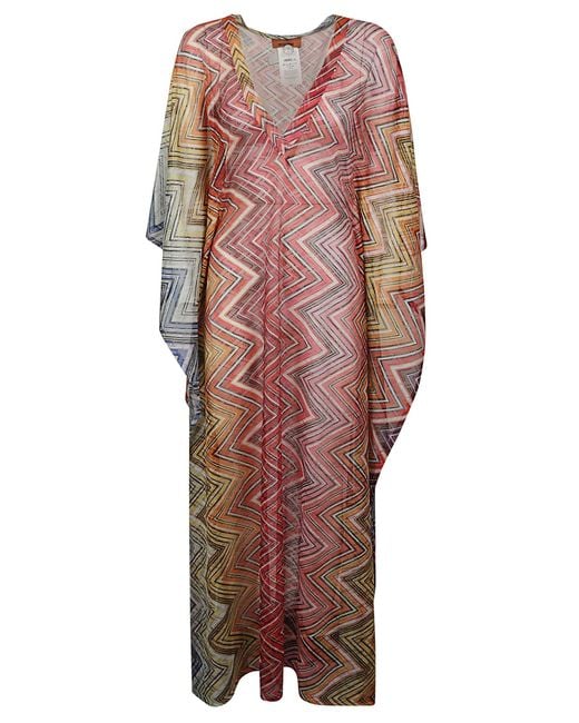 Missoni Multicolor Long Cover Up Dress