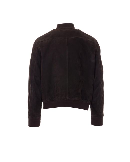 Tom Ford Black Jackets Lamb Leather for men