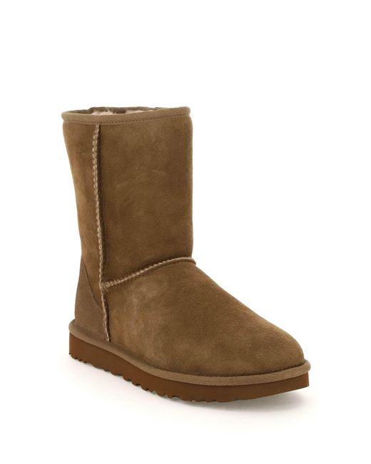 UGG Classic Short Ii Boots in Brown Lyst UK