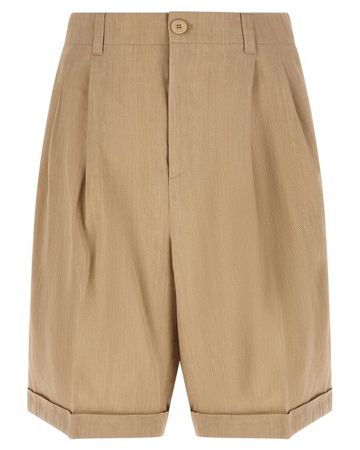Jacquemus Natural 'Le Short Pastro' Bermuda Shorts for men