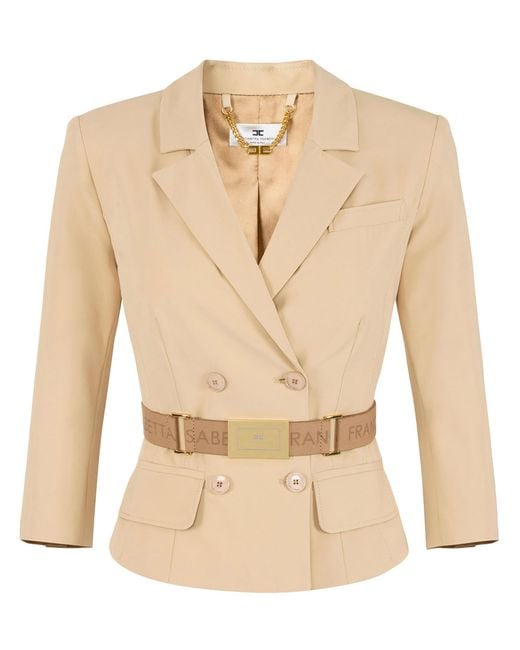 Elisabetta Franchi Natural Jacket