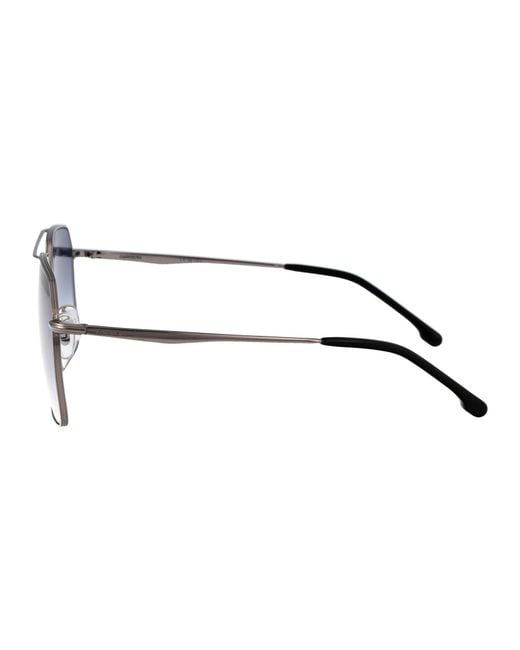 Carrera Blue Aviator Sunglasses 333/S 6 Lb08 for men
