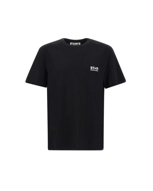 Golden Goose Deluxe Brand Black Cotton T-shirt for men