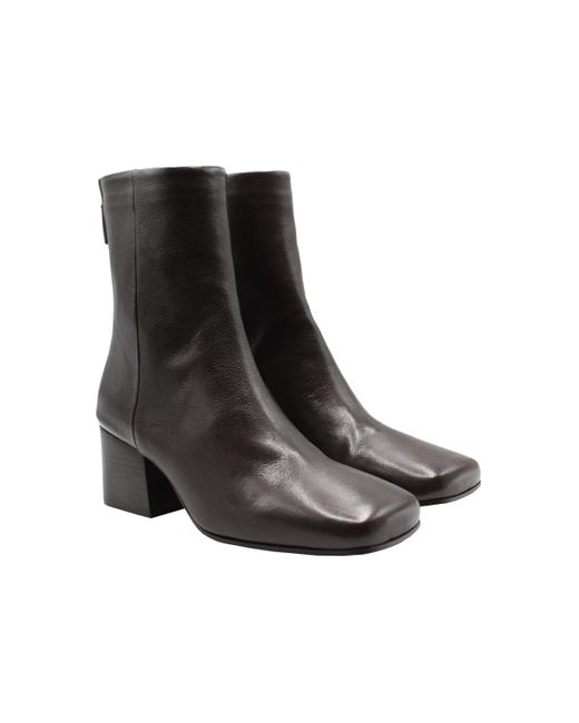 Lemaire Black Soft Boots 55 Shoes