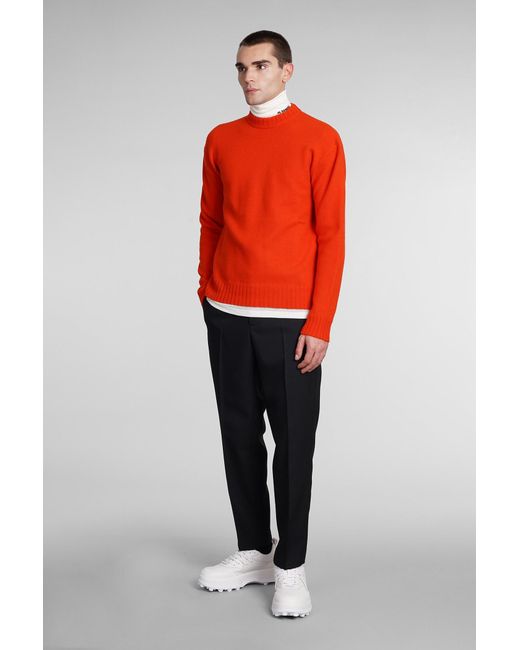 Jil Sander White Knitwear In Beige Wool for men