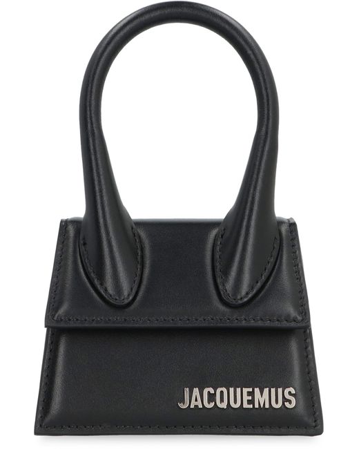 Jacquemus Black Le Chiquito Logo Plaque Mini Crossbody Bag