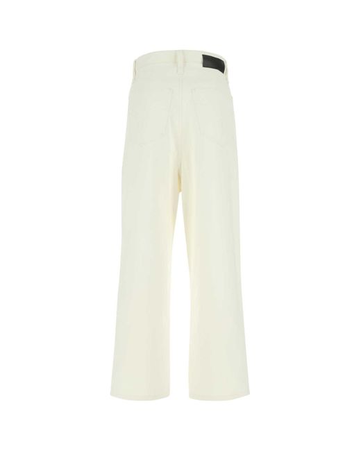 AMI White Pantalone-31 for men
