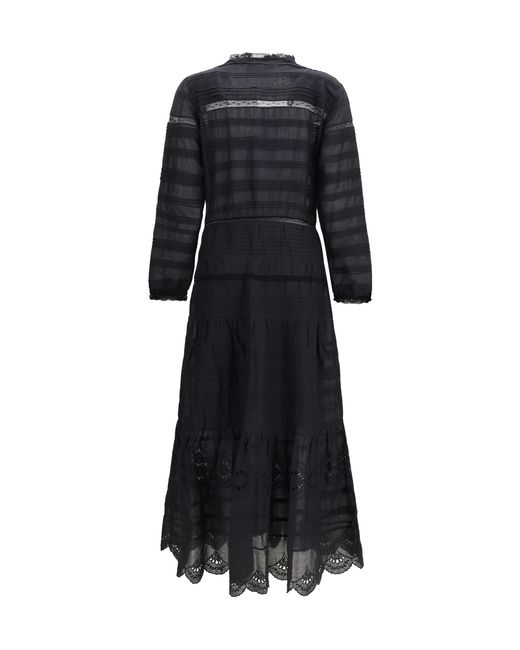Isabel Marant Blue Shirt Dress Daniva Cotton