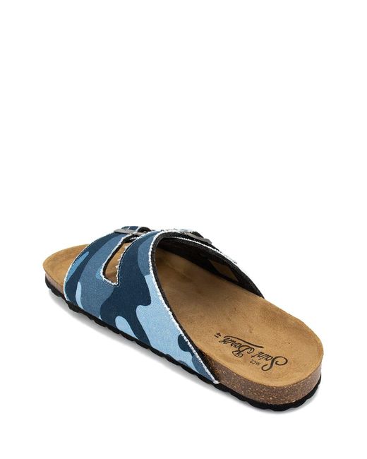 Mc2 Saint Barth Blue Sandals for men