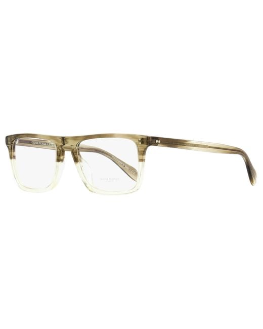 Oliver Peoples Black Bernardo-R Eyeglasses Ov5189U 1647 Transparent-Clear 51Mm/Clear Plastic (Acetate) for men