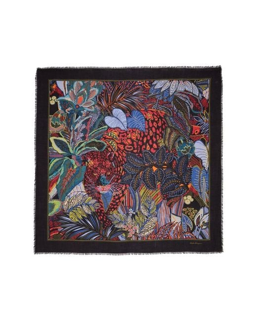 Ferragamo Black Shawl
