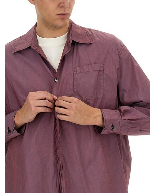 Our Legacy Purple "Borrowed" Shirt for men