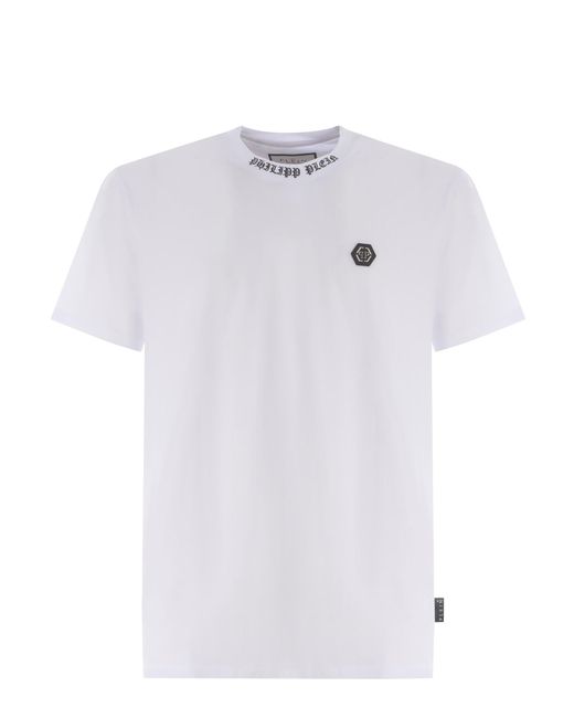 Philipp Plein White T-Shirt for men