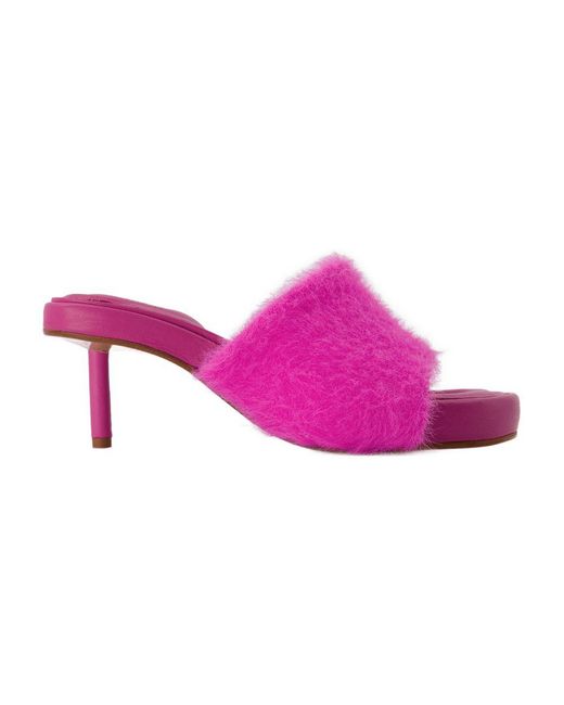 Jacquemus Pink Argilla Mules Polyamide Others Shoes