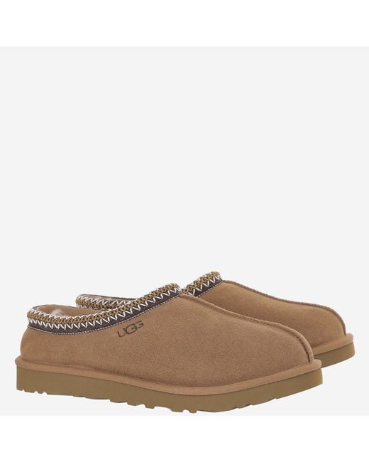 Ugg Brown Tasman Ii Mules Suede Leather for men