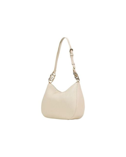 Love Moschino White Beige Polyethylene Handbag
