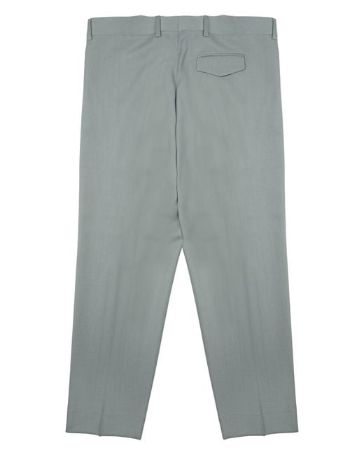 Costumein Gray Trousers Vincent Wool Virgin for men